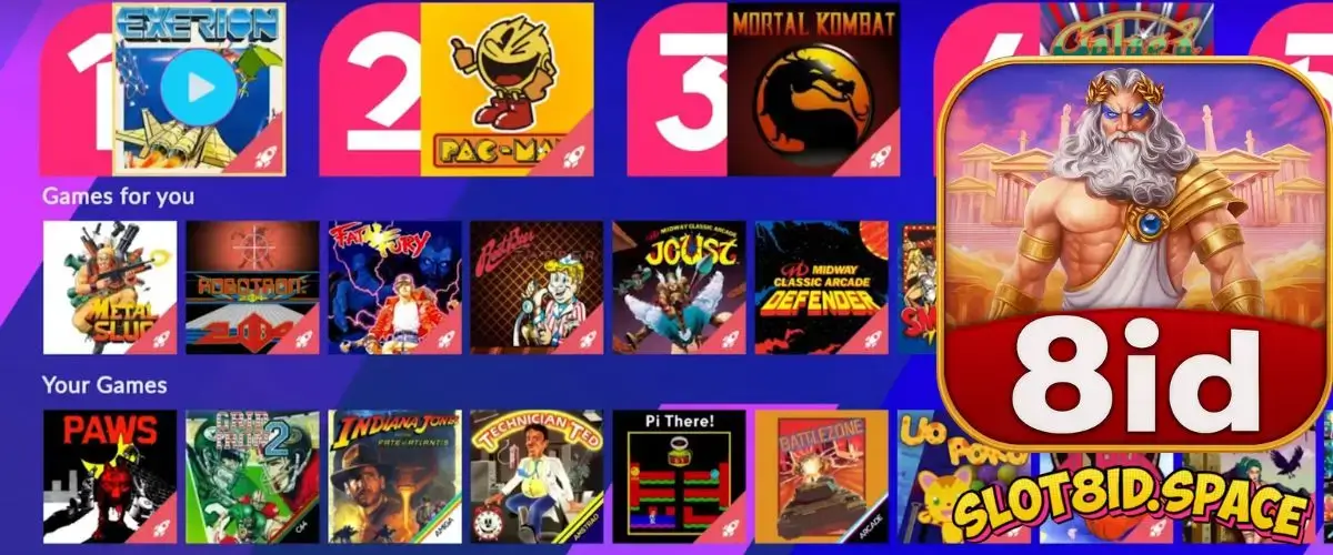 Arcade Games di 8ID Hiburan Instan dengan Gaya Permainan Unik